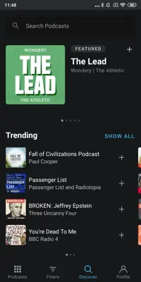 Pocket Casts android App screenshot 0